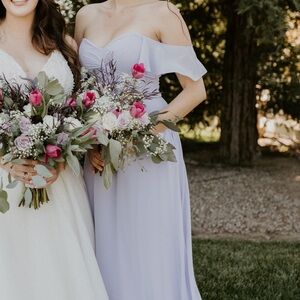 Lavender Bridesmaid Dress